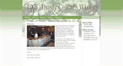 Desktop Screenshot of dustycellarswinery.com